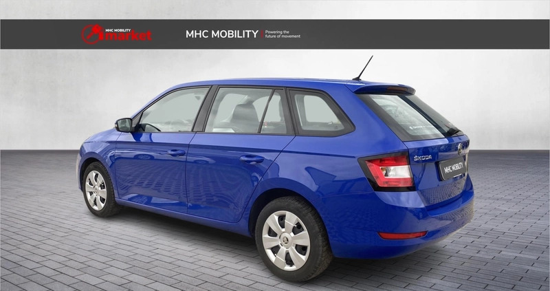 Skoda Fabia cena 38200 przebieg: 85547, rok produkcji 2018 z Chojnów małe 56